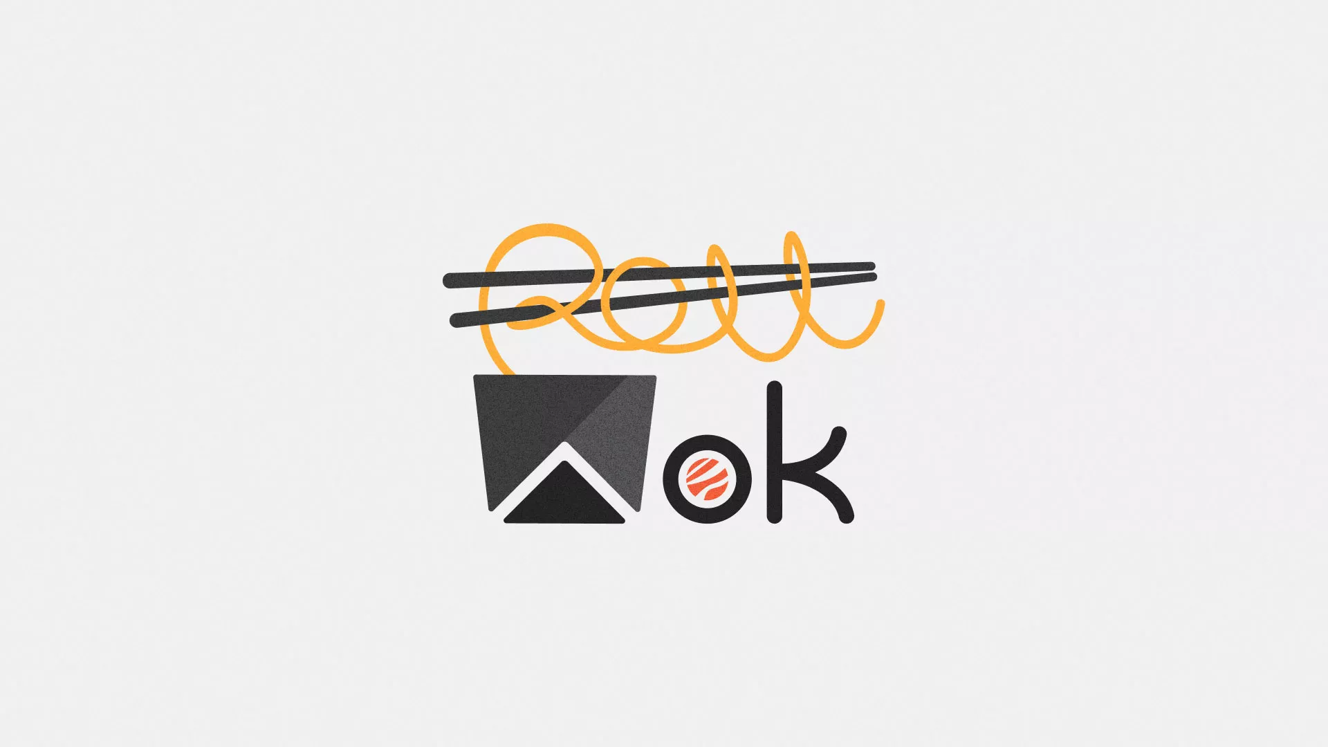 Разработка логотипа в Зубцове для суши-бара «Roll Wok Club» Разработка логотипа в Зубцове для суши-бара «Roll Wok Club»